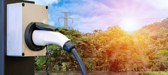 Borne de recharge électrique