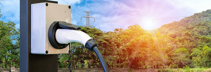 Borne de recharge électrique